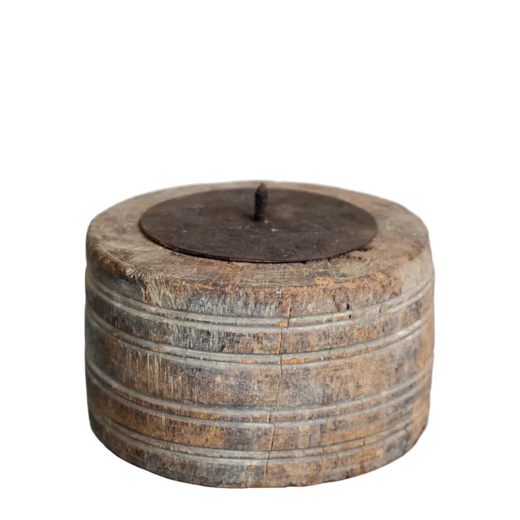 Reclaimed Wood Candlestick