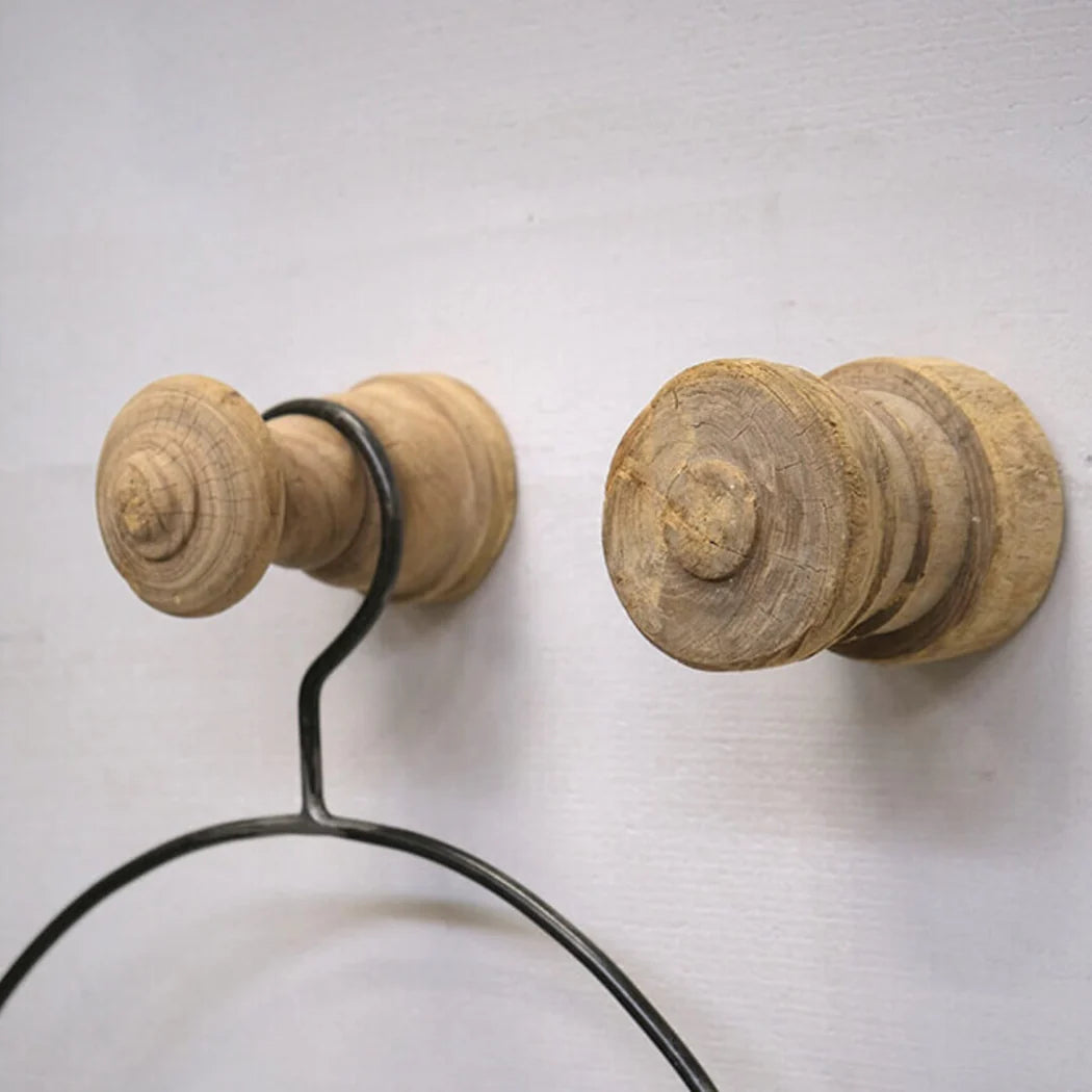 Large Reclaimed Wood Knob Hook